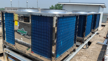 打造校园舒适生活，西北工业大学长安校区150吨热水案例