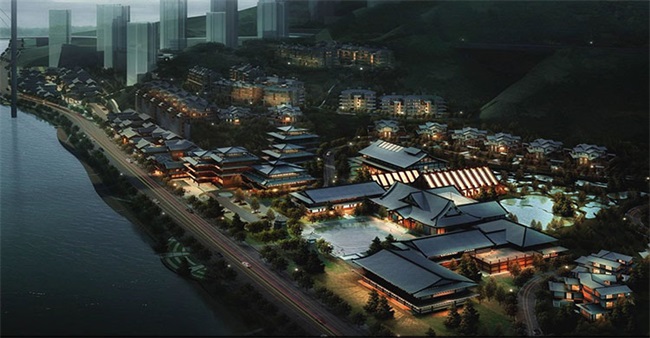 温泉酒店妙用空气能热水系统，安全恒温更经济