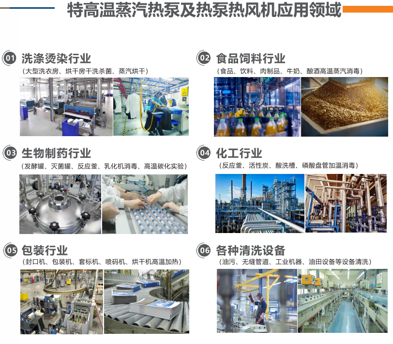 高温热泵蒸汽机产品如何？