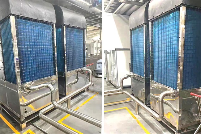 碧涞高温热泵助力饮料厂余热循环利用工作