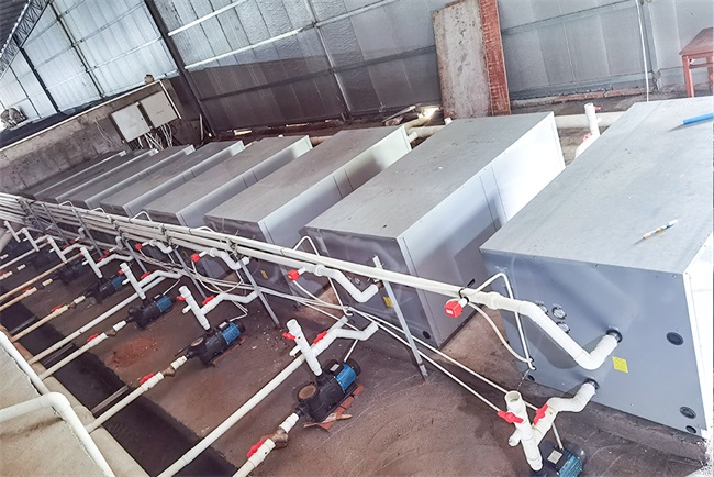 安全经济的鳗鱼养殖热泵热水系统