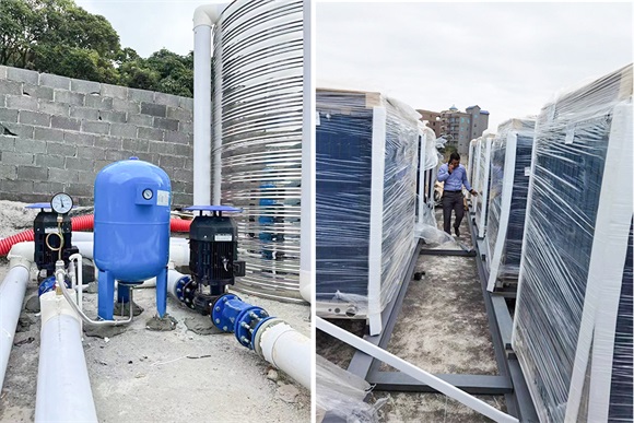 工程案例|福建泉州鳄鱼恒温养殖碧涞空气能热泵项目