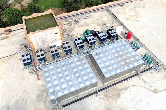 顺德华侨城水上乐园热水工程，碧涞空气能热泵引领热水革命