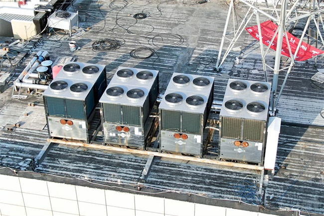 国网夏邑县供电公司办公楼冷暖项目：高效节能的碧涞商用冷暖两联供机组