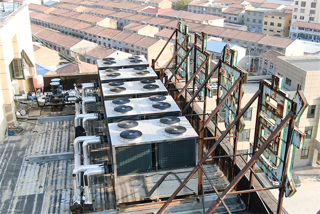 国网夏邑县供电公司办公楼冷暖项目：高效节能的碧涞商用冷暖两联供机组