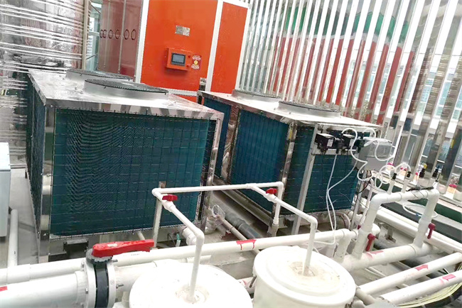 碧涞热泵在绿地控股恒温泳池项目中的应用