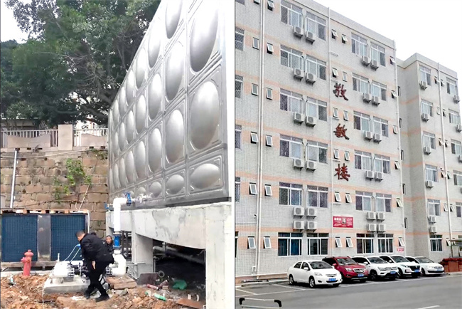 四川省科学城第一中学：节能高效热水系统的典范