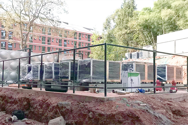 四川省成都体育学院升级生活热水设备,提高师生生活质量