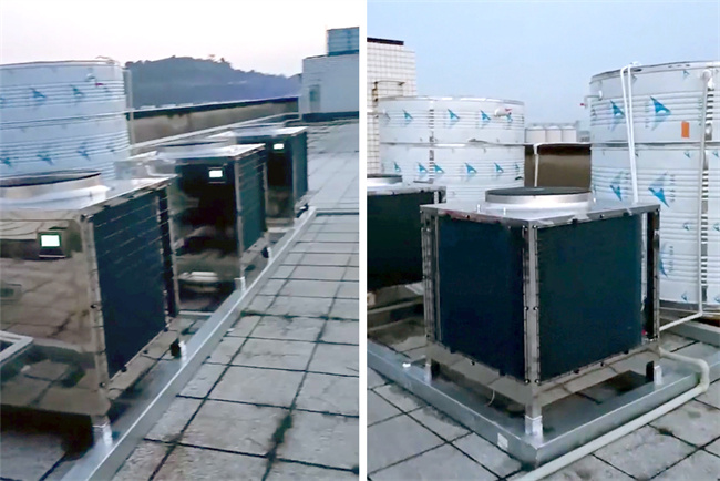 四川省雅安市天全县第一初级中学:以碧涞循环式空气能热泵热水机提升校园生活质量