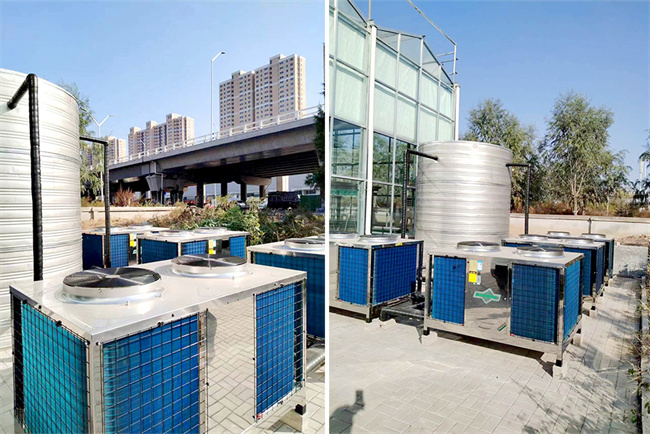 山西省太原市侯方花卉市场展厅恒温种植项目:碧涞空气能热泵助力打造舒适恒温环境