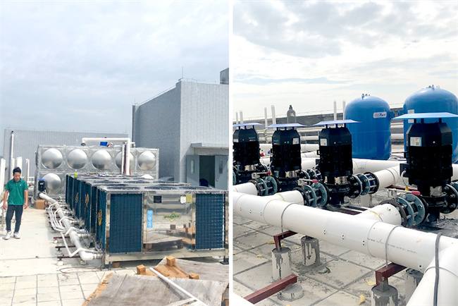 碧涞空气能热泵热水机组助力奥马冰箱八分厂实现绿色制造转型