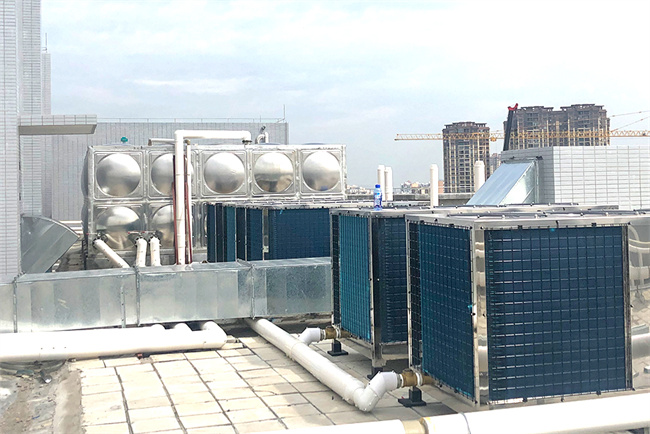 碧涞空气能热泵热水机组助力奥马冰箱八分厂实现绿色制造转型