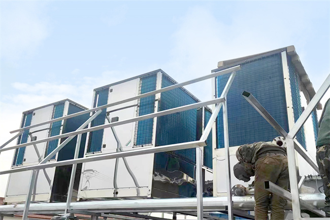 碧涞空气能热泵在山西省长治市沁县册村镇移民小区集中供暖改造项目中的应用