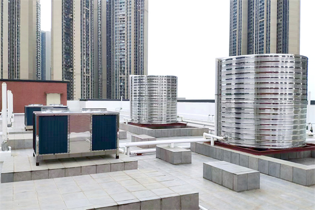 广州市番禺区广铁一中天峰中学空气能热水项目：实现舒适、安全与节能的完美结合