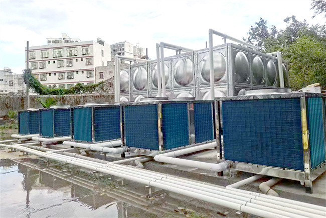 碧涞空气能热泵热水机:为海南省技师学院打造绿色、舒适的热水体验