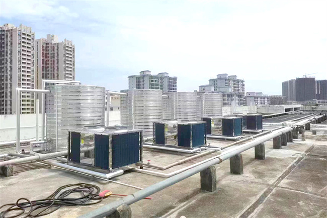 碧涞空气能热泵热水机:为海南省技师学院打造绿色、舒适的热水体验