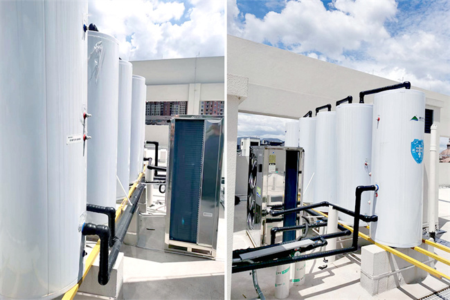 碧涞闭式承压直热热泵热水系统成浙江省金华市浦江县浦南公安局热水项目的明智选择