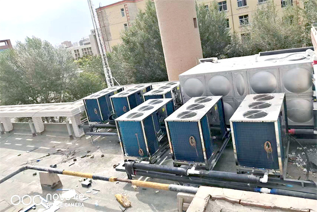 甘肃省张掖市河西学院BOT热水工程：为两万多名学生提供舒适洗浴环境