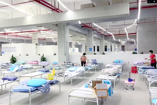 茂名方舱医院热水项目：碧涞空气能热泵为医疗设施提供绿色热水解决方案