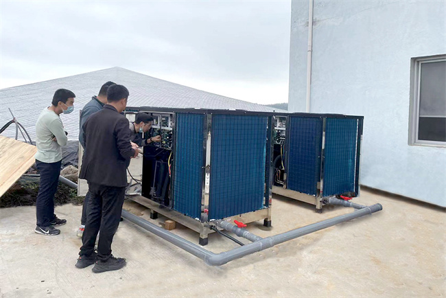 福建漳州漳浦斑节虾恒温养殖项目：碧涞变频恒温养殖热泵推动绿色、智能养殖新模式