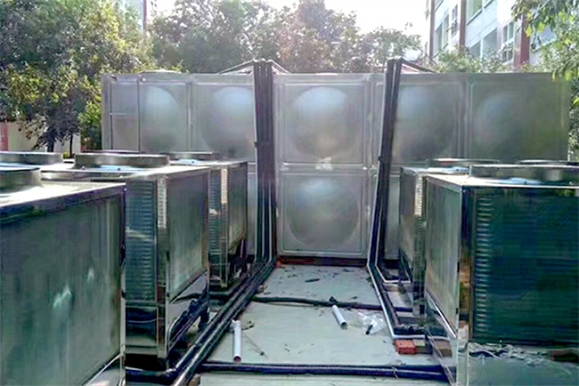 碧涞空气能助力合肥世界外国语学校实现绿色能源转型