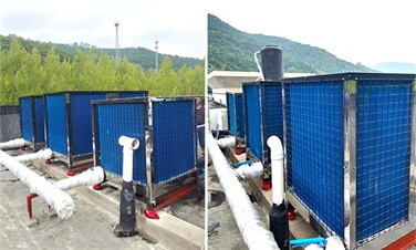 空气能热泵助力收费站冷暖系统节能改造