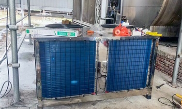 碧涞高温热泵热水机组助力宝军牧场节能改造