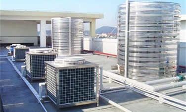 安徽高端会所安装碧涞空气能热水系统解决热水需求