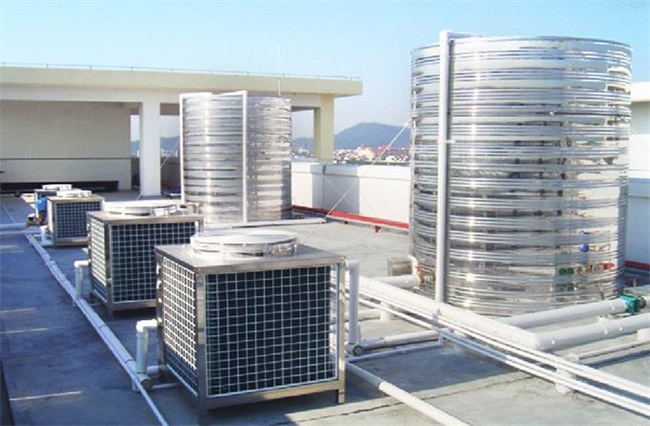 安徽高端会所安装碧涞空气能热水系统解决热水需求