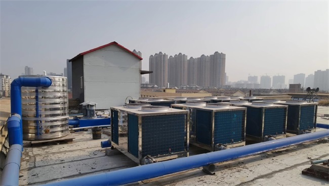 碧涞空气源热水热泵助力企业工厂节能改造