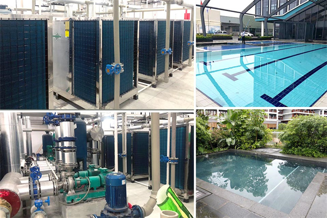 酒店恒温泳池应用空气能热泵的效果如何