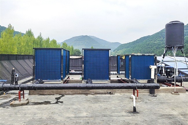 碧涞空气能助力锅炉改造，为陕西铜川收费站班宿楼提供冷暖服务