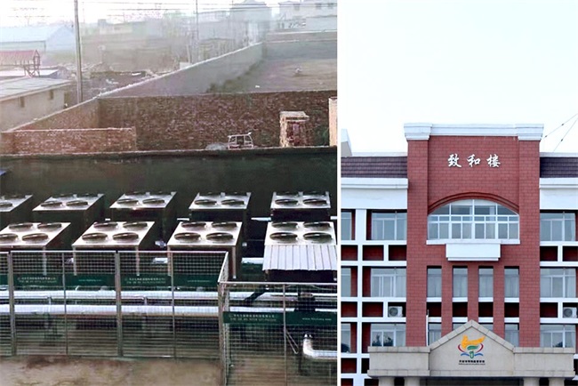 河南大型学校热泵采暖系统