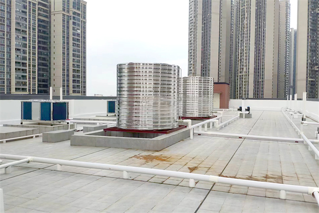 广州市番禺区广铁一中天峰中学空气能热水项目：实现舒适、安全与节能的完美结合
